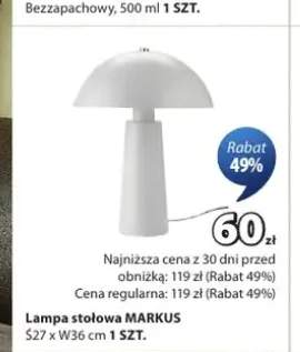 Lampa stołowa MARKUS S27 x W36cm