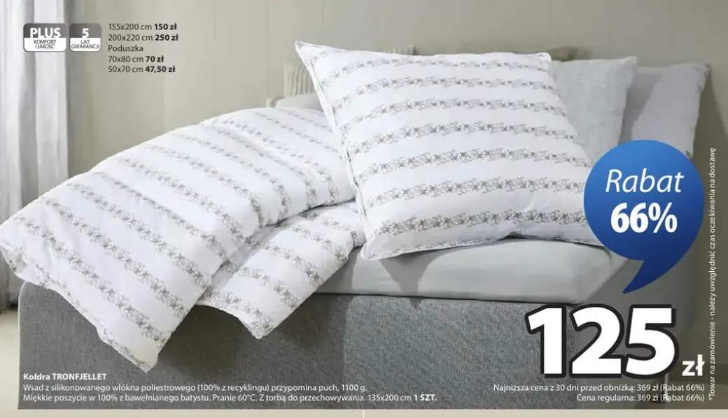 Kołdra TRONFJELLET 135x200cm