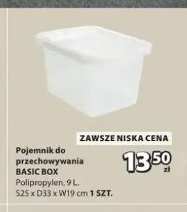 Pojemnik do przechowywania BASIC BOX 9l