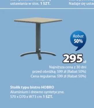 Stolik typu bistro HOBRO