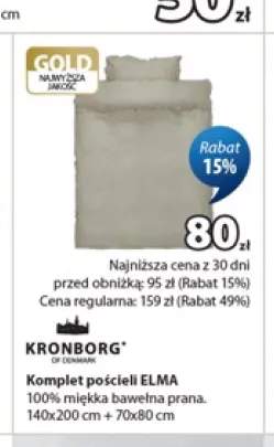 Komplet pościeli satynowej Kronborg Elma