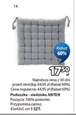 Poduszka siedzisko ANTEN