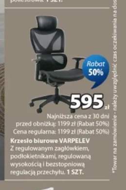Krzesło biurowe VARPELEV