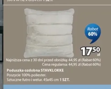 Poduszka ozdobna STAVKLOKKE