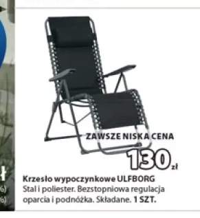 Krzesło wypoczynkowe Ulfborg