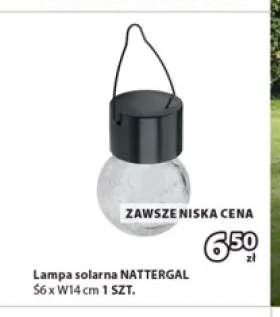 Lampa solarna NATTERGAL