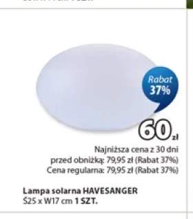 Lampa solarna HAVESANGER
