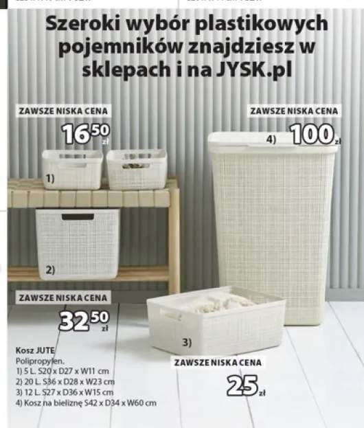 Kosz JUTE 5 l +1 wariant