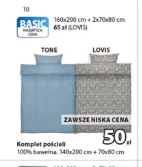 Komplet pościeli TONE +1 wariant