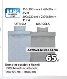 Komplet pościeli z flaneli PATRICIA +1 wariant