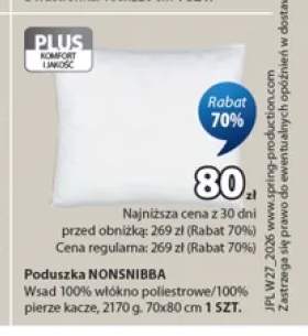 Poduszka NONSNIBBA 70x80 cm
