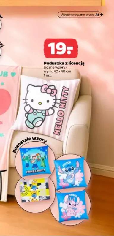 poduszka dla dzieci