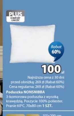 Poduszka Nonsnibba 70x80 cm