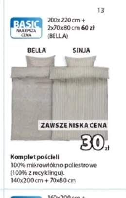 Komplet pościeli 140x200 cm +1 wariant