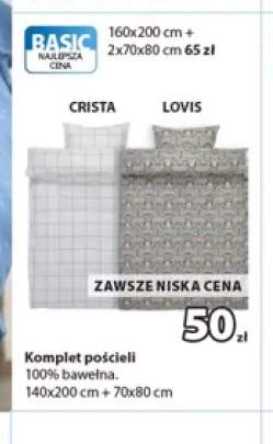 Komplet pościeli 140x200 cm +1 wariant