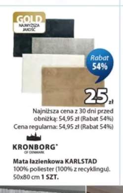 Mata łazienkowa Karlstad Kronborg