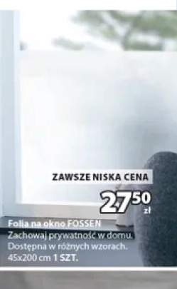Folia na okno Fossen