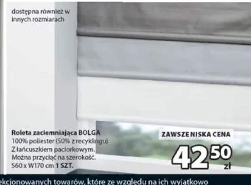 Roleta zaciemniająca Bolga